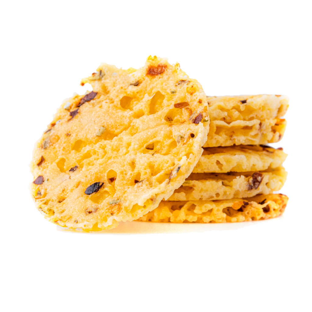 Spicy Chilli & Herbs Cheese Crisps - (8 Pack)
