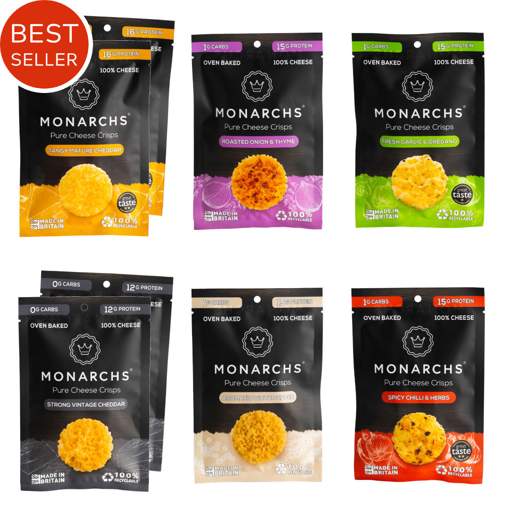 Cheese Crisps Mixed Taster Bundle - (8 Pack)