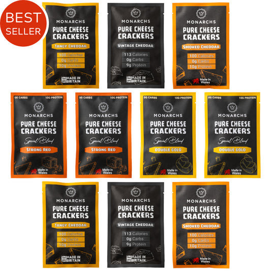 Cheese Crackers Mixed Taster Bundle - (10 Pack)