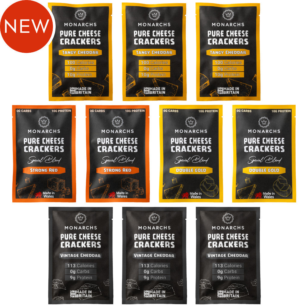 Cheese Crackers Mixed Taster Bundle - (10 Pack)